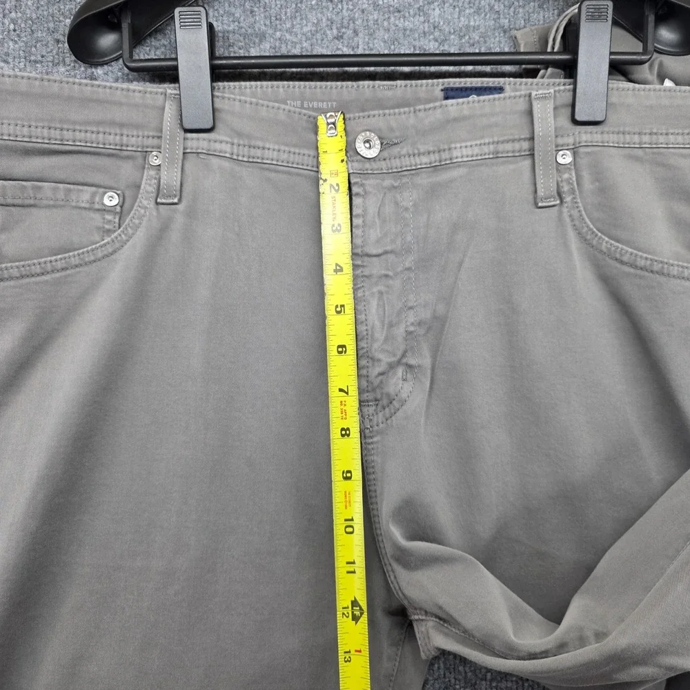 AG Adriano Goldschmied Everett Slim Straight Grey Pants 40x32 1794SUDSOY 32 Mens